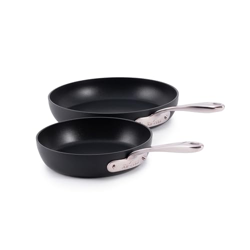 2-Pc All-Clad HA1 Expert Nonstick 8" + 10" Fry Pan Set - image 1