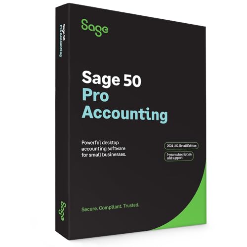 SAGE 50 PRO ACCOUNTING 2024 U.S. 1-USER 1-YEAR SUBSCRIPTION - Image 3