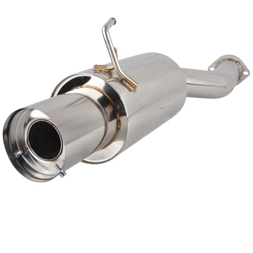 Stainless Steel Cat-Back Exhaust Kit For Nissan 350Z 2003-2008, For Infinti G35 (Requires Extention Pipe) 2003 2004 2005 2006 2007 2008 - Image 4