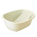 Tamaño: 48 * 64 * 24 cm, cama de baño, desagüe, lavabo helado, antideslizante, deje que el bebé se enamore del baño.