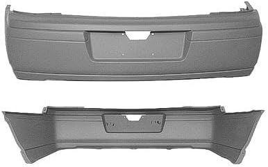 Go-Parts - for 2000-2004 (Chevy) Impala Rear Bumper Cover Sedan Replacement 2001 2002 2003 10291241
