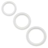 Silicone Cock Ring Set 3 Pcs Stretchy Penis Ring for Erection Enhancing Delay Ejaculation Sex Toy for Men