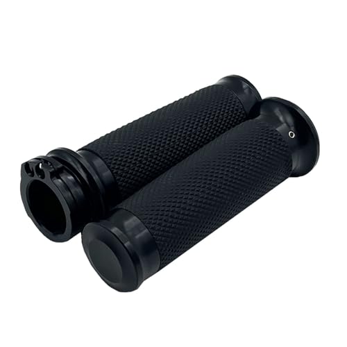Poignées de guidon moto 25mm pour Harley Davidson Touring, Sportster et Softail