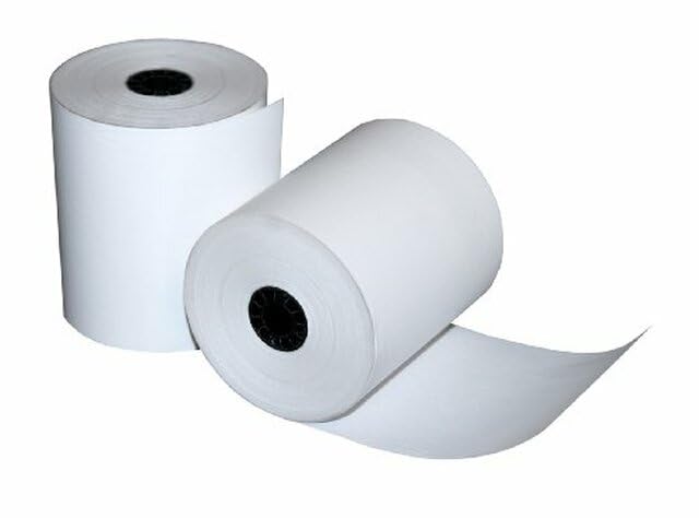 2-1/4 x 55 POS/Cash Register One-Ply Thermal Rolls - Vx520 ICT220 ICT250, veeder root thermal paper Clover Flex, Clover Mini, Clover Mobile | Premium 'A' Grade Certified BPA Free | From Nayelish