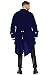 Leg Avenue unisex adult Mens Velvet Regency Coat Sized Costumes, Blue, Large US