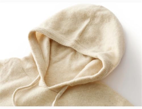 Men's Pullover Sweater Long Sleeve Slim Fit Solid Color Knit Hooded Pullover Sweaters3