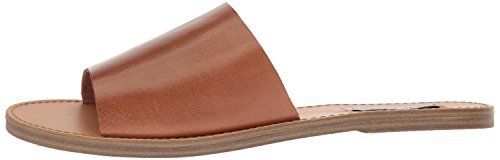 Steve Madden Grace Slide Sandal Cognac Leather 7.5 W2