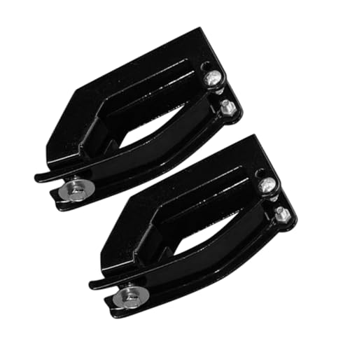 PLAFOPE Square Tube Roof Rack Clamp Sturdy Trailer Crossbar Clips Easy Install Car Topper Clip for Roof Racks