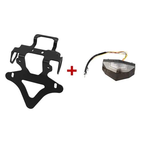 Support de plaque moto Kawasaki KLX 230 résistant vibrations - 2