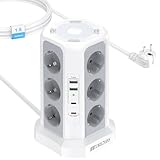 Protection contre les surtensions et sécurité complète : la prise de table intégrée protège les composants électroniques précieux contre les pics de tension du secteur. Une protection supplémentaire contre la surcharge, la surchauffe et les courts-circuits, ainsi qu'un boîtier ignifuge garantissent une sécurité maximale.