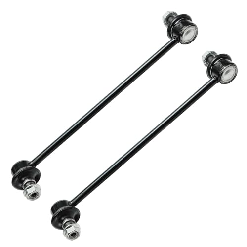 Image of Detroit Axle - 1.8L Front Struts Kit for 2014 2015 2016 2017 2018 2019 Toyota Corolla, 2 Struts with Coil Spring Assembly 2 Sway Bar Links 2 Outer Tie Rods Replacement Suspension