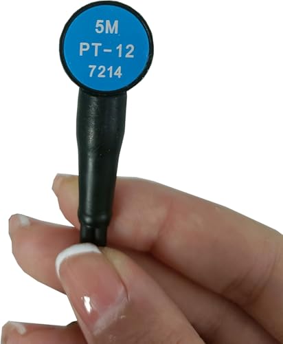 Sonda de transductor estándar para medidor ultrasónico de espesores, frecuencia 5 MHz, diámetro del cristal 10 mm, rango de medición 1,0 a 150 mm, compatible con UM-2, UM-2D, UM-4, UM-4D, UM-4DL, UM-5, UM-5D, UM-5DL miniatura 1