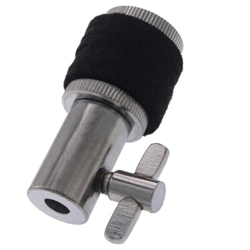 GOOHOCHY Drum Set Hi Hat Clutch, Zinc Alloy Cymbal Release, Silver