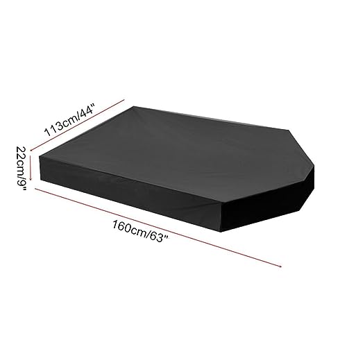 Cubierta para caja de arena Gcroet anti-UV lona impermeable 7