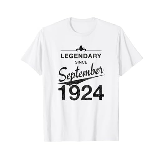 100 cumpleaños Nacido en Septiembre de 1924 Vintage 100 años Camiseta
