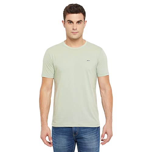 Image of Orewa by OKANE Men's Solid Round Neck Cotton T-Shirt (Pack of 2)