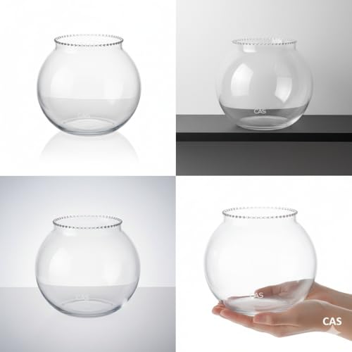 Image of Glass Fish Bowl (6 Inches) 1.6 litres
