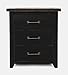 Jofran Inc. Madison County Reclaimed Pine USB Charging Station Nightstand