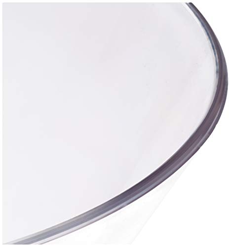 Large Clear Virtually Unbreakable Plastic Serving Bowl - Image 4