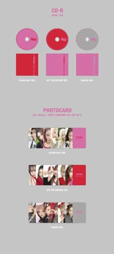 [Preorder Benefit] IVE - I'VE MINE [EITHER WAY Version] 1st EP Album CD-R+Photocard+Sticker+Photo+Photobook+Dust Jacket+(Extra IVE 6 Photocards+IVE Pocket Mirror)