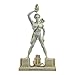 Statua del Colosso di Rodi – Helios Sun God Sculpture – Marmo fuso con patina e accenti dorati – Fatto a mano in Grecia – 38,9 cm immagine