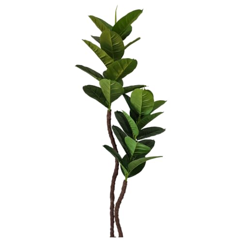 Arvore Artificial Ficus Lyrata Grande Sem Vaso Decoração (Verde)