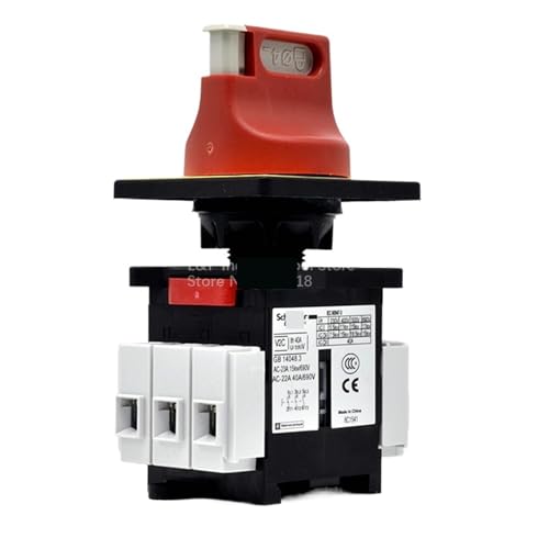 Arrêt d'urgence 40A 3P interrupteur-sectionneur VCD2C KCD1PZC bloc de coupure triphasé pour armoire