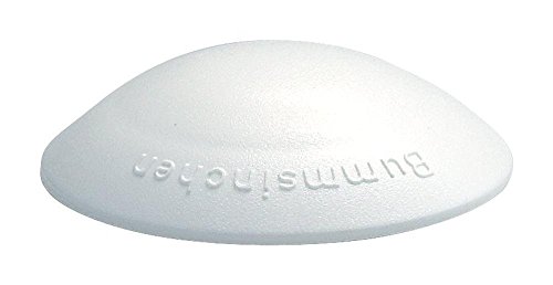 Türstopper Türpuffer BUMMSINCHEN - aus Kunststoff - 40mm Durchmesser - Höhe ca. 12mm - in mehreren Farben verfügbar - einzeln als 5er oder als 10er Pack (10 Stück weiß)