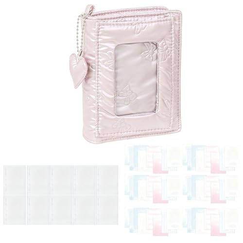 Cuaderno Con Carpeta En Espiral Collage – Carpeta Recargable M5 Con Bolsillo De Cubierta Transparente, Libro De Pegatinas En Espiral Hinchadas 3D Para Notas Creativas | Ideal Para Estudiantes, Adolesc