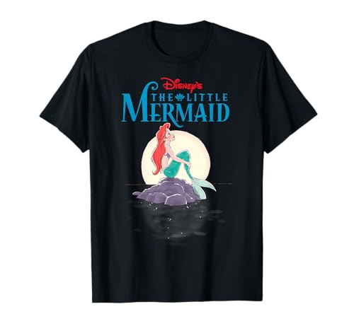 T-shirt Disney La Petite Sirène homme taille S blanc pour éviter les looks banals