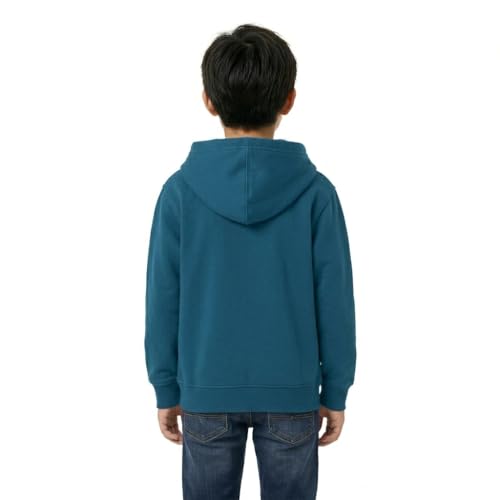 Image of HOODLIFE Kids Zip-Up Hoodie Sweatshirt for Boy Soft Cotton Blend Hooded Jacket with Pockets, Comfortable Everyday Wear for Kids