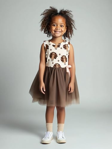 Image of Girls Sleeveless Tulle Toddler Tutu Dress for Girls