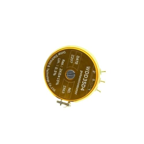 Potenciómetro WDD35D-4 ChuFort de plástico conductor con sensor de precisión 10K 3