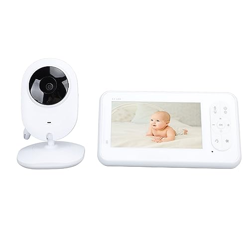 Monitor de Vídeo para Bebês, Monitor de bebê Sem Fio AC 100V-240V Com Redução de Ruído Profissional