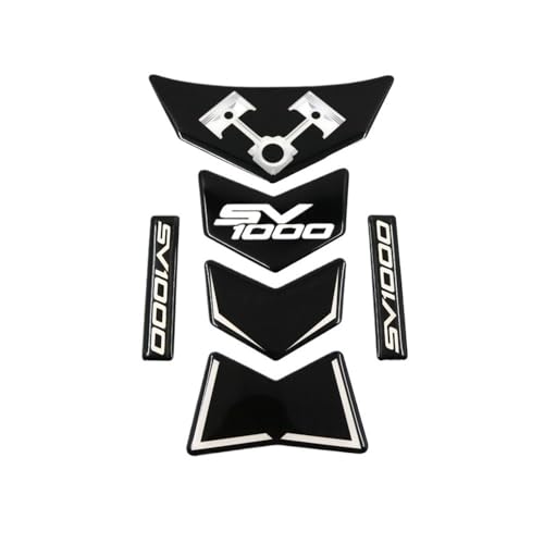 Autocollant réservoir Suzuki SV1000 pour balades moto et trajets quotidiens