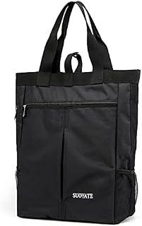 zhongningyifeng Men's Tote Bag Laptop A4 Shoulder Bag Waterproof Lightweight Top Handle Bag for Business Travel Work Gym School