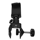 VOSAREA 三脚用クリップ式電話ホルダー 多機能カメラアームマウント 携帯電話固定クリップ ライブストリーミング 撮影対応