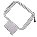 YEQIN Standard Embroidery Hoop (4''x4'') for Husqvarna Viking Machine Hiclass 600E, Platinum Plus, Designer, Quilt Designer II, Designer I/II/SE, Ruby Deluxe, Diamond Deluxe, Platinum 950E/955E