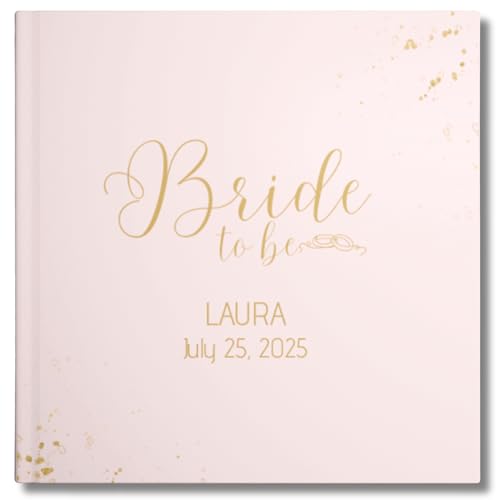 Image of Personalised Hen Party Guest Book – Bride to Be Photo Album & Polaroid Sign In Book, Hen Do Memory Scrapbook, Custom Keepsake Gift for Bride