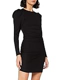 Standard YAS Damen YASCANE LS Puff Dress Kleid, Black, M
