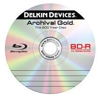 Delkin DDBD-R/10 SPIN 6X 200 Year 6x Blu-ray Disc, 10 Pack