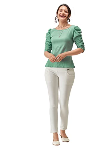 Image of AASK Casual Solid Women Top