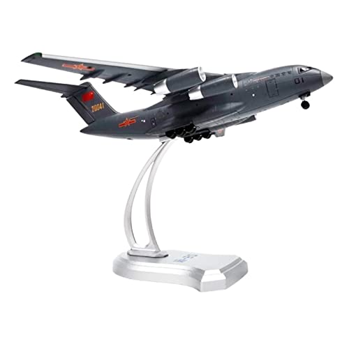Avión Yun 20 a escala 1:130: modelo militar de aleación a presión para decoración coleccionable