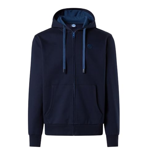 Sweatshirt NORTH SAILS Logo Full Zip XS idéal pour vos sorties en mer