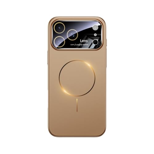 Protection magnétique iPhone 15 Plus coque Desert Gold robuste et fine