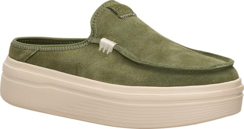 Image of HEYDUDE Women's Austin Lift Platform Mule | Casual Slip-On Shoes | Lightweight, Comfortable, Stylish Everyday Footwear
