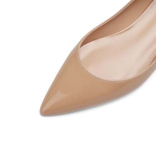 Classic Pointed Toe Flats for Women Dressy Comfortable, Slip-On Dress Business Casual Office Work Shoes3