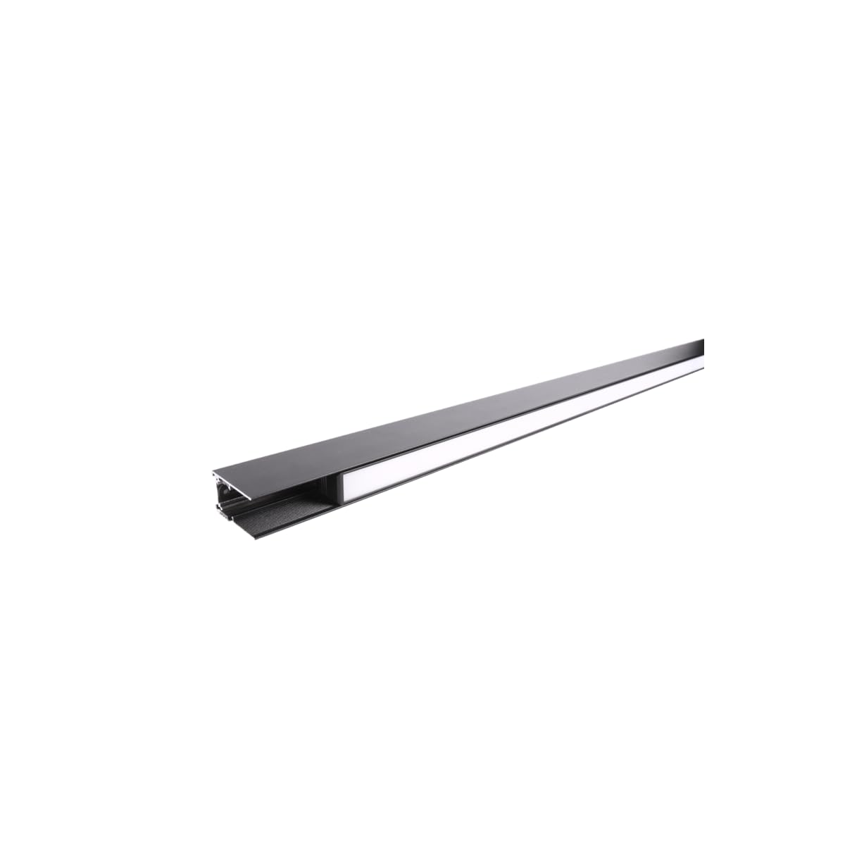 Jandei - Foco Led Carril Magnético, Serie Lineal, 40W 48V, CRI 90, Longitud 1200mm. Color Negro. (Blanco Neutro 4200k)