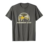 Johnson City Tennessee TN T Shirt Vintage Hiking Mountains T-Shirt