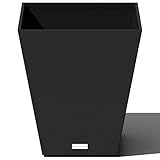 Veradek Pure Series Nobleton Plastic Planter - Large Pots for Indoor or Outdoor Porch/Patio | Durable All-Weather Use with Drainage Holes | Modern Planter Décor for Flowers, Shrubs, Trees